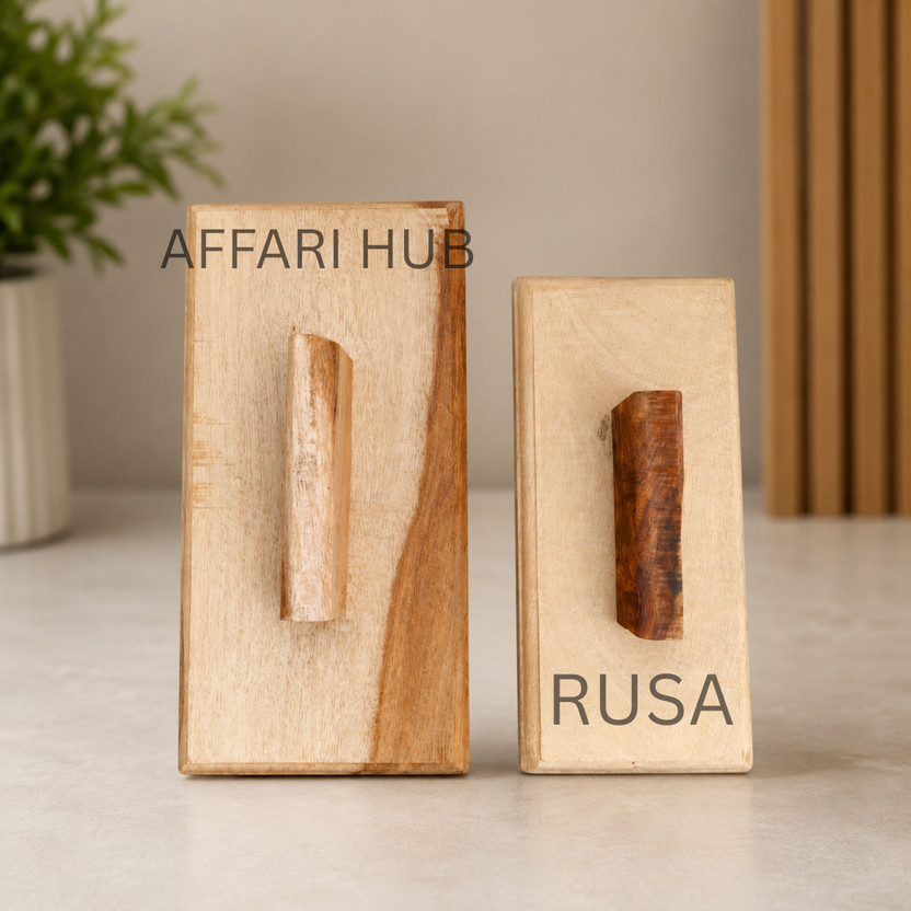AFFARI HUB wooden plaster rusa for wall levelling 25.4 Masonry Float(Hand Float)