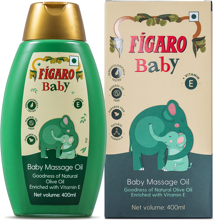Figaro Figaro Baby Massage Oil with Goodness of Olive oil(400 ml) - Flipkart Deal