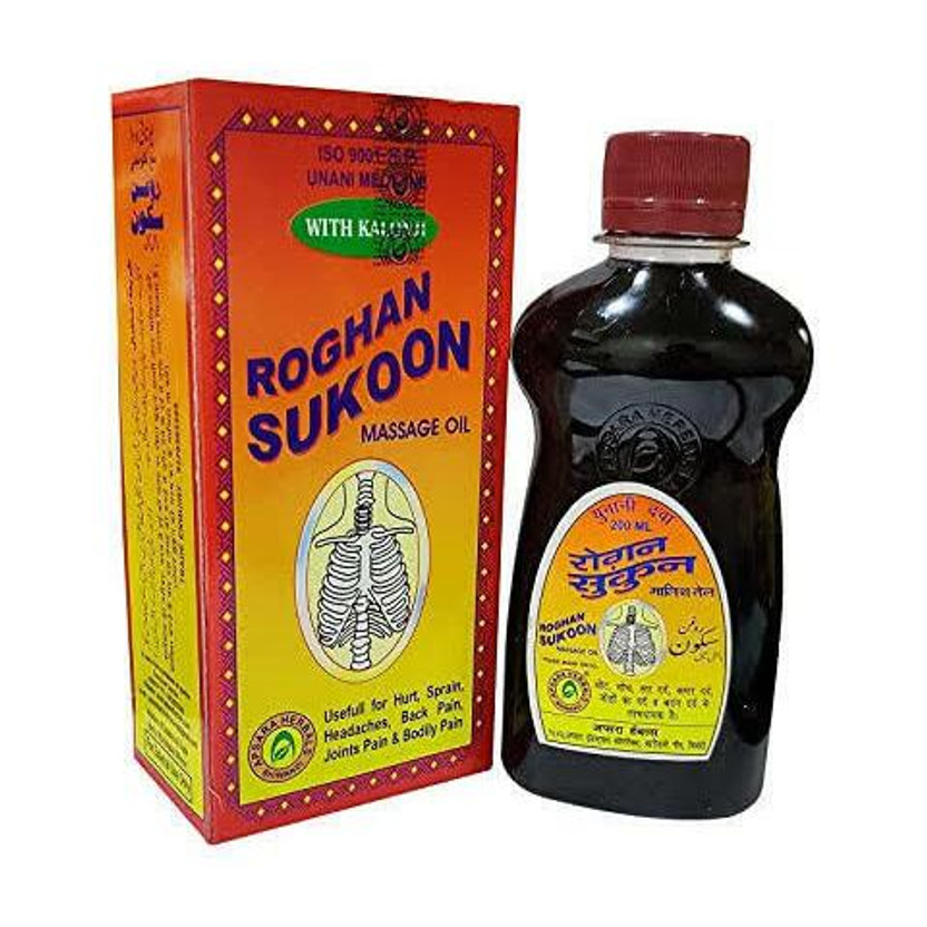 Roghan Roghan Sukoon Pain Relief and Massage oil 500 ml pack 1(499 ml) - Flipkart Deal