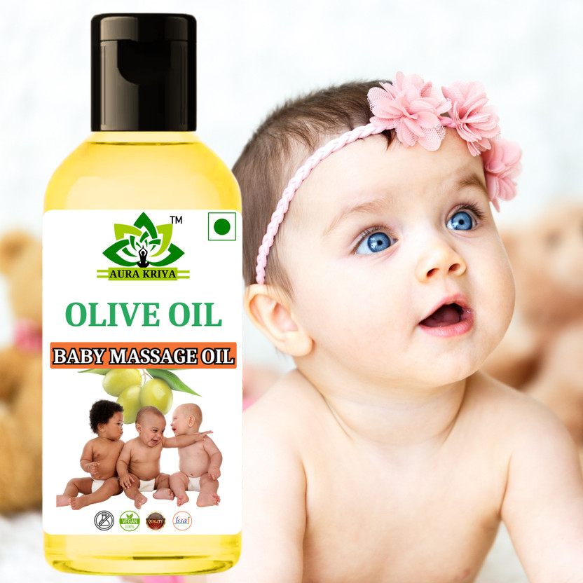 Aura Kriya Pure Olive Oil (Jaitun Tail)-for skin, hair & body massage|Olive Oil for Massage(50 ml)