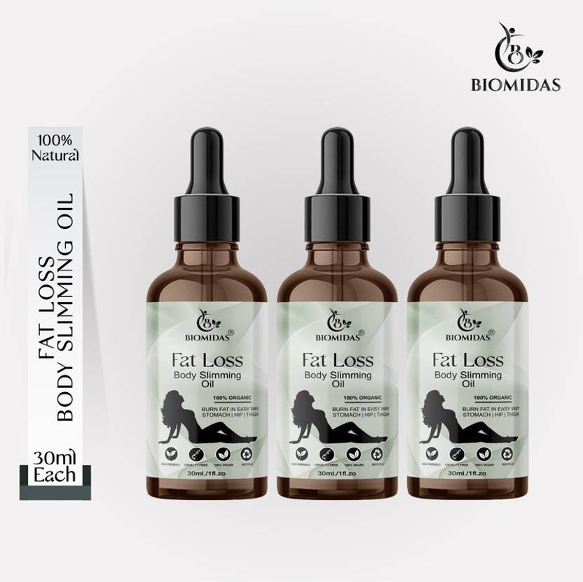 Biomidas Fat Burning Oil For Stomach, Hips & Thigh Fat loss 90ML Buy