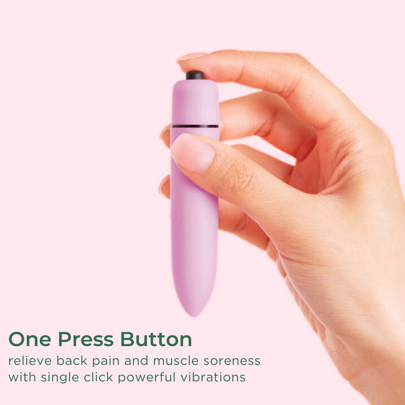 WYNX Bullet Vibrator Handheld, Cordless, Waterproof, Vibration Massager for Women and Men Massager(Multicolor)