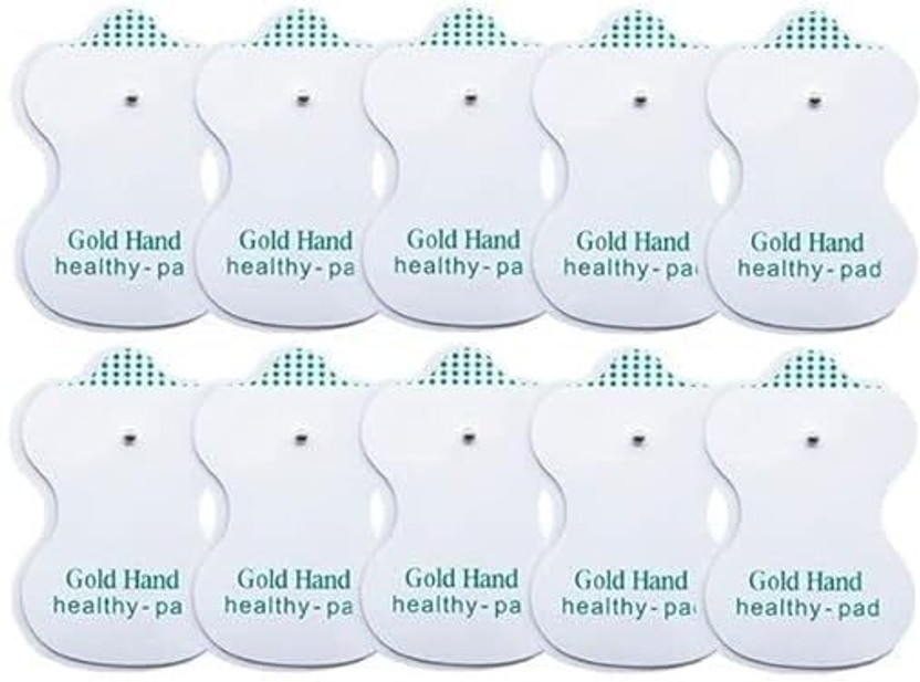 Acumahi Acumahi Health Herald Tens Digital Therapy Machine Electrodes Pads (Pack Of 10(5pair) Electrotherapy Device Tens Electrodes Pads Massager(White) - Flipkart Deal