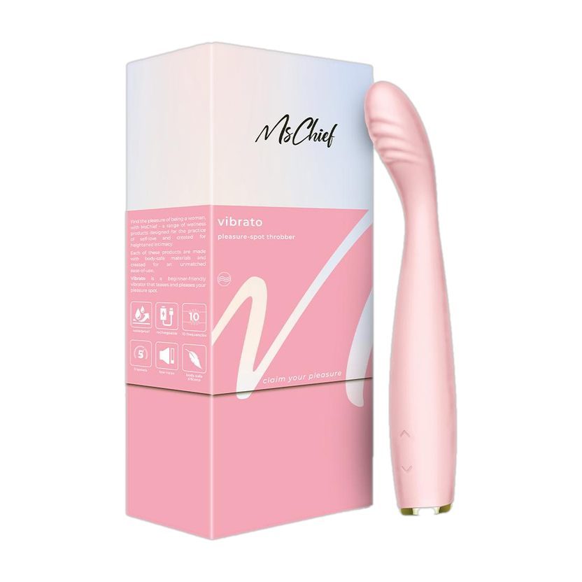 Mschief Mschief Vibrato Pleasure Spot Throber Vibrator | 5 Speeds & 10 Frequencies | Waterproof Massager(Pink) - Flipkart Deal
