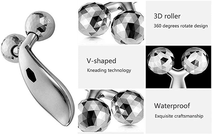tanvi27 tanvi27 NDD*96 Best Roller Face Body Massager, Wrinkle Remover and Skin Tightening Tool Massager(Silver) - Flipkart Deal