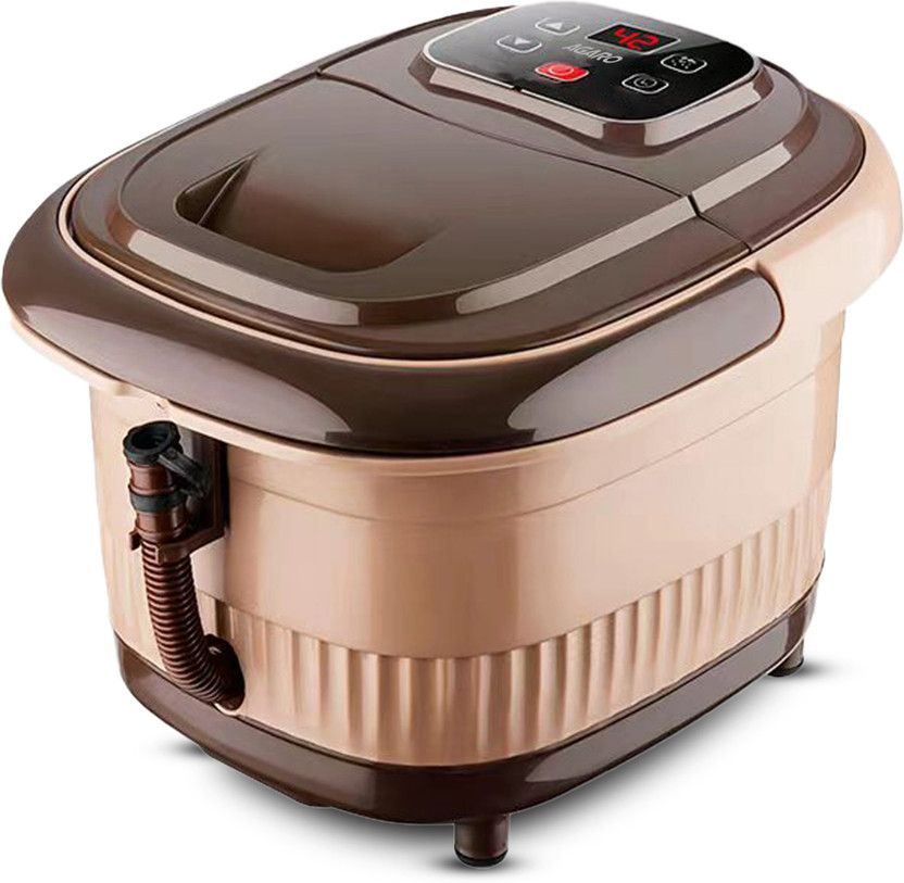 AGARO AGARO Regency Manual Foot Spa Bath Massager With Heat, 12 Massage Rollers, Regency Massager(Beige) - Flipkart Deal