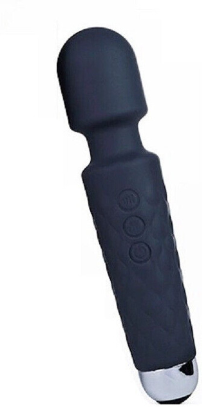 MASX SRMW-22 Multi Speed Cordless Rechargeable Vibrator Massage for Female Personal Body Massagers Machine With Vibration modes & Water Resistant Massager Massager(Black)