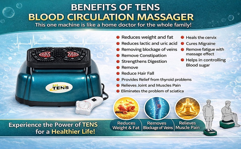 TENS with Metal Body 28 Magnets with Infrared Lights 185 watt With 2 Speed Control