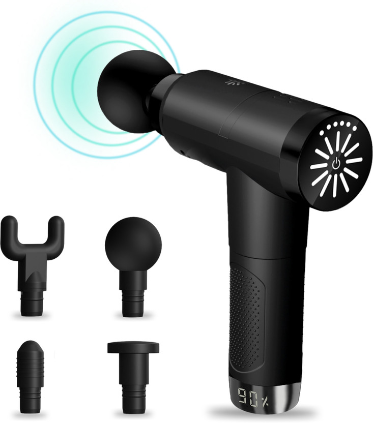Cult Volt Pro Silicone Head, Pain Relief, Deep Tissue Full Body Massager(Black)
