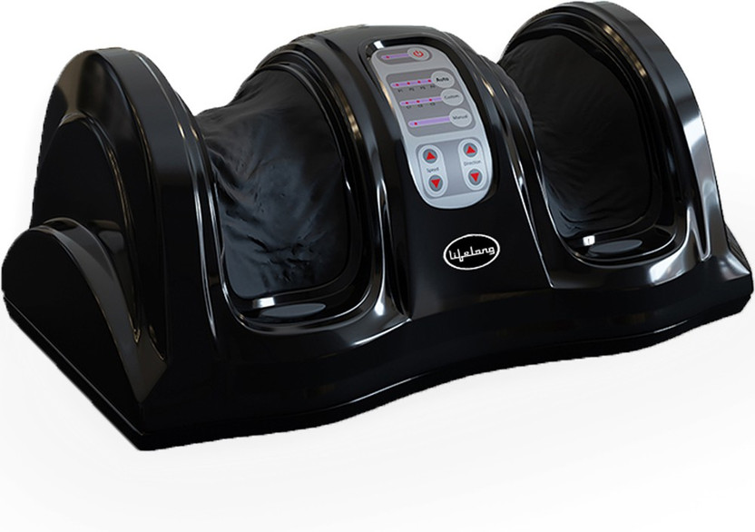 Lifelong LLM486 Foot Massager with Vibration for Pain Relief & Improved Blood Circulation Massager(Black)