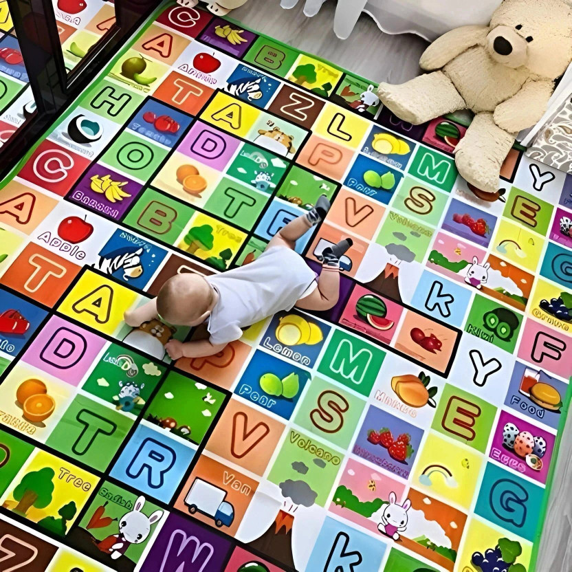 star impex Silicone Baby Play Mat(Multicolor, Free)