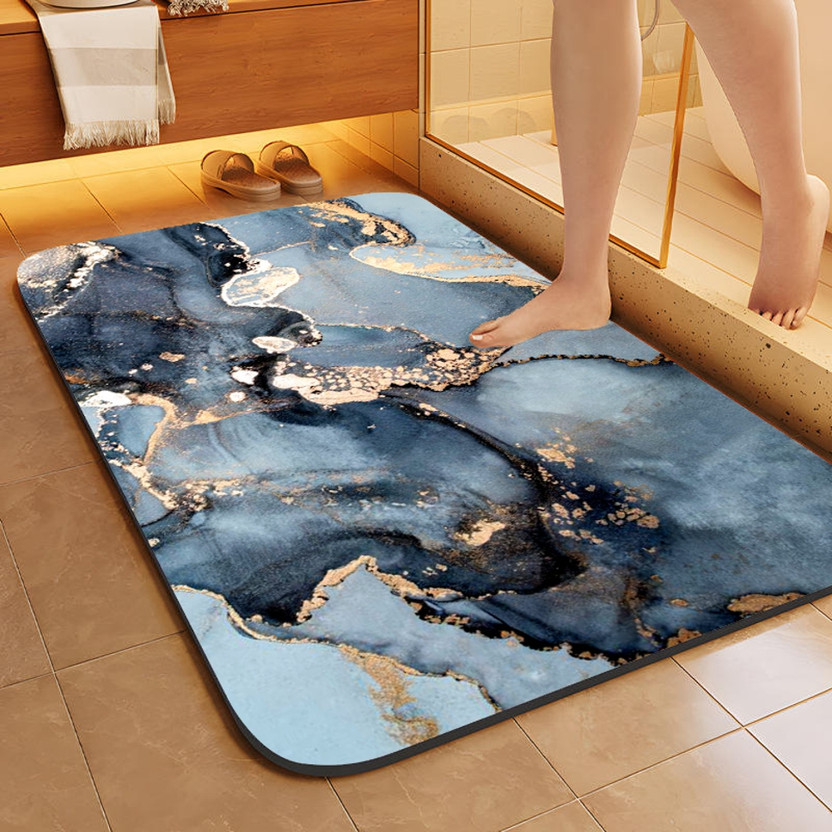 TAGPR Rubber Bathroom Mat(Design 3, Large)