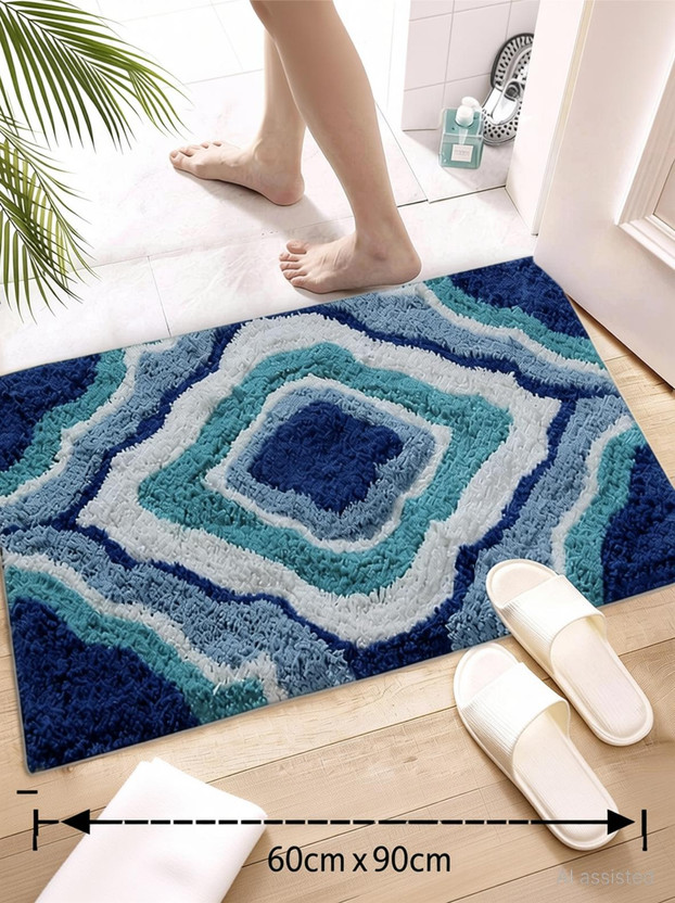 AAZEEM Cotton Door Mat(Turkish, Free)