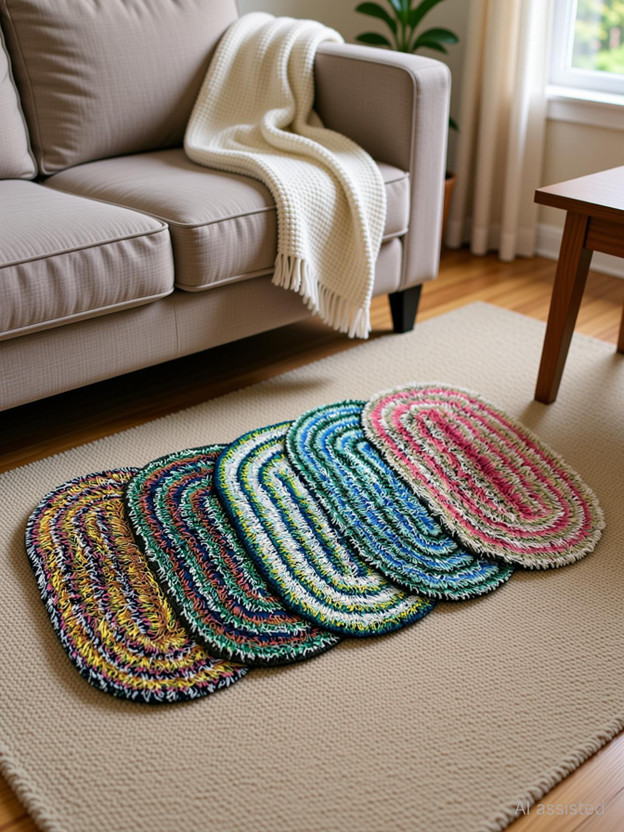 Cotton Door Mat 5pcs
