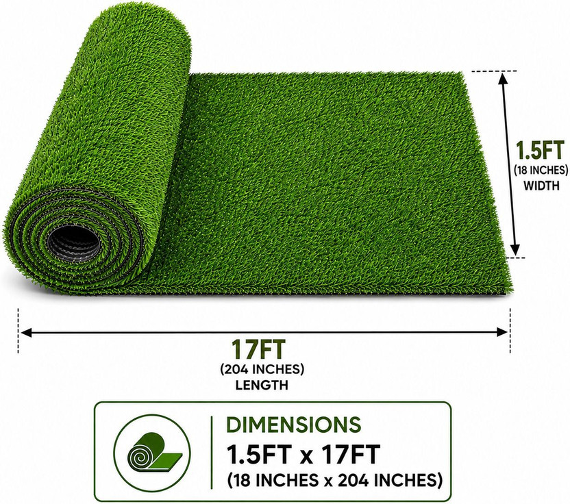 Pranavi Pranavi collection PP (Polypropylene) Floor Mat(Green, Extra Large) - Flipkart Deal