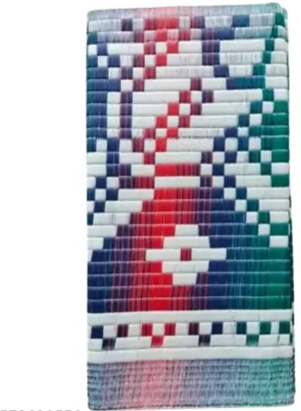 adjgang Plastic Chatai Mat(Multicolor, Medium)
