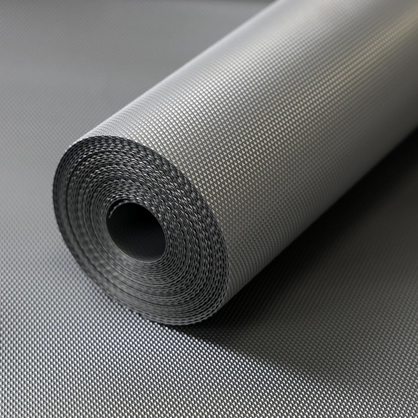 Buyer Choice PVC (Polyvinyl Chloride) Kitchen Mat(Anti Slip Mat/Sheet Fridge, Shelf Liner, Table, Kitchen,Grey 45cm x 3 mtr, Large)