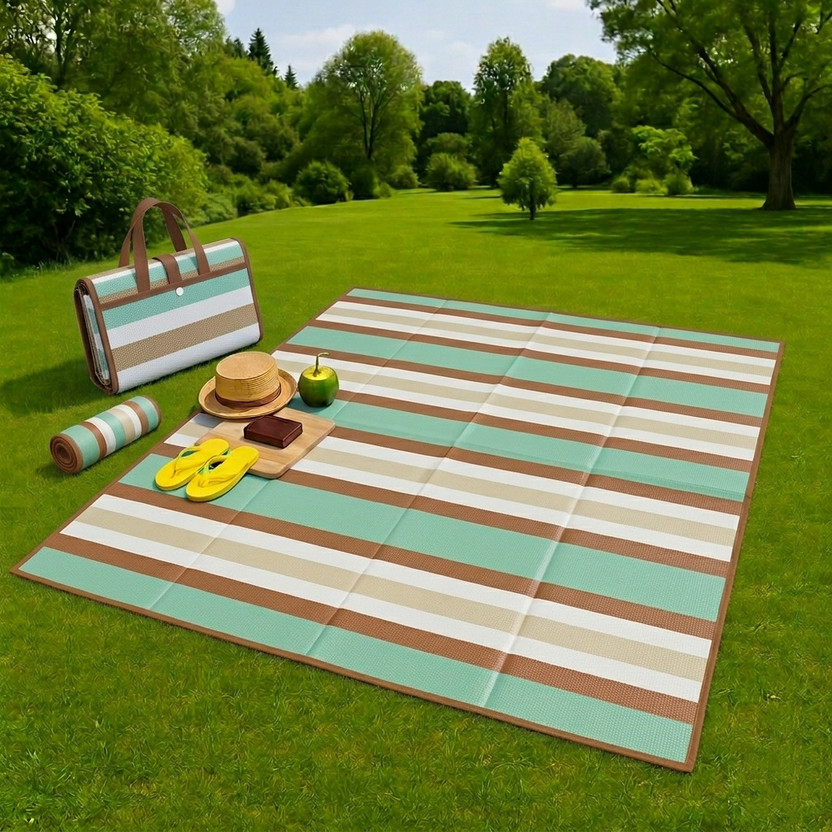 The NC Plastic Chatai Mat(Cream, Large)