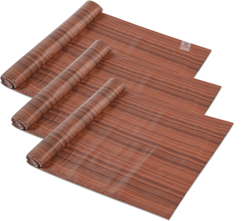 Heart Heart Home PVC (Polyvinyl Chloride) Drawer Mat(Brown, Pack of 3, Free) - Flipkart Deal