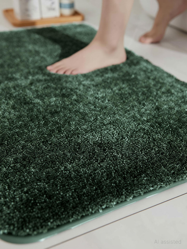 Flooring Flooring India Microfiber Floor Protecting Mat(Hunter Green, Small) - Flipkart Deal