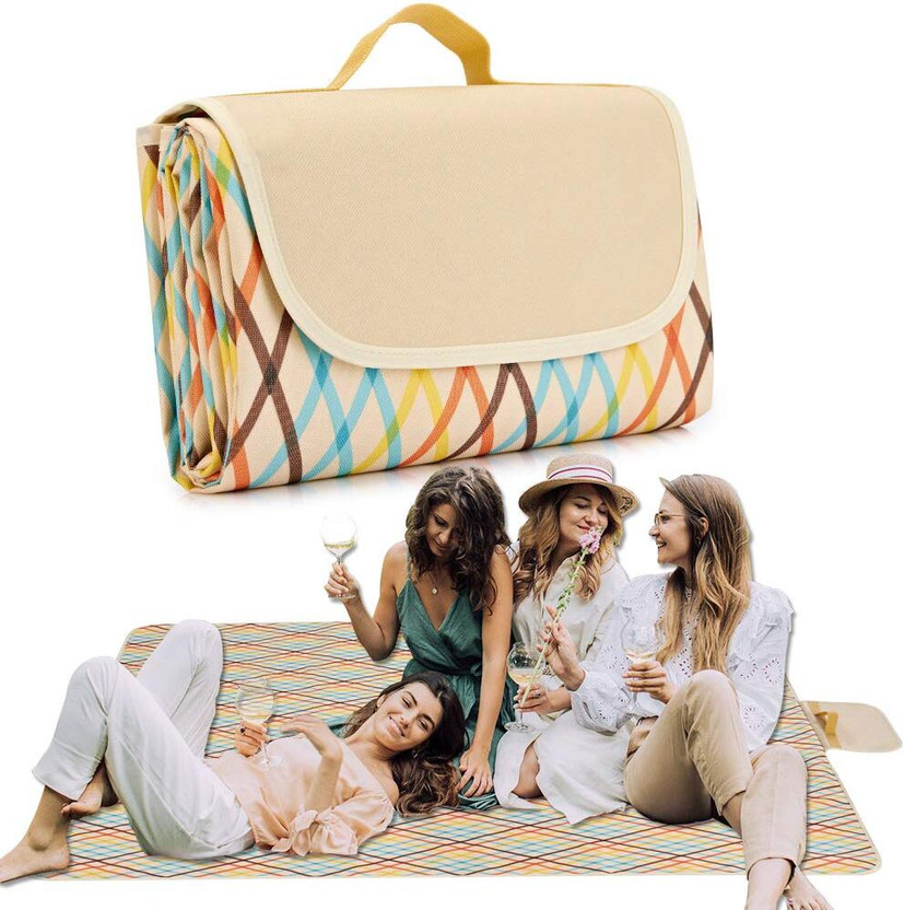 jamunesh enterprise Polyester Chatai Mat(khakhi, Large)
