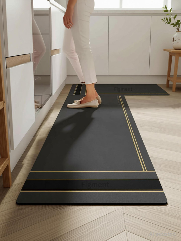 ZedX ZedX Rubber Kitchen Mat(Stipped, Pack of 2, Large) - Flipkart Deal