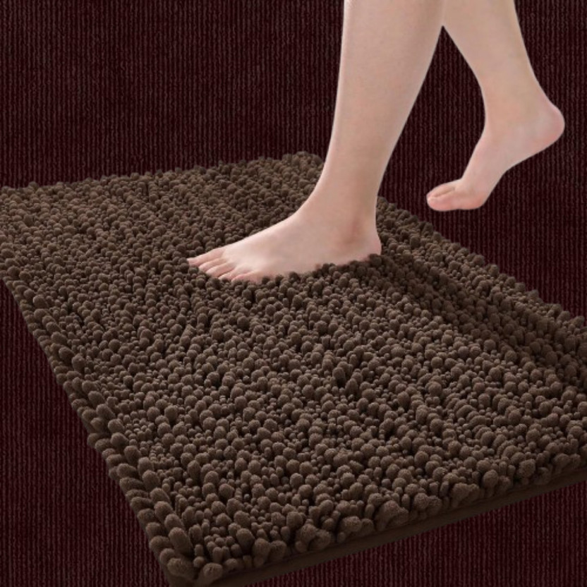 Flipkart SonaniDecoration Cotton Bathroom Mat(Brown, Free) - Flipkart Deal