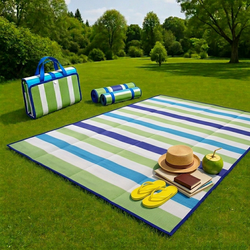 The NC Plastic Chatai Mat(Green, Large)