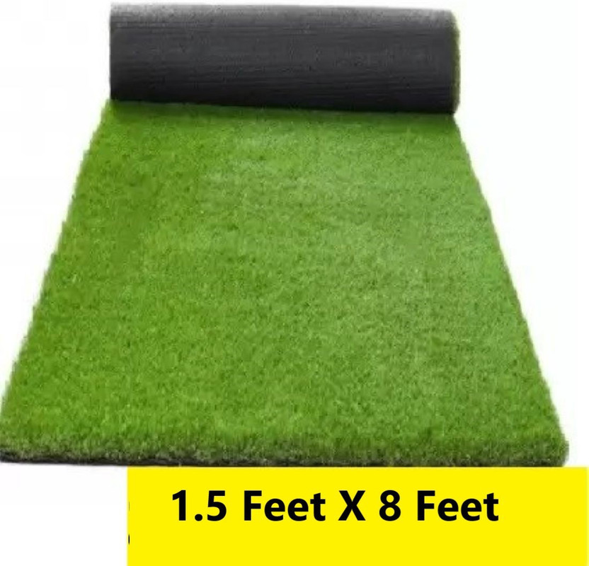 CHETANYA LOOMTEX Artificial Grass Floor Mat(Green, Free)