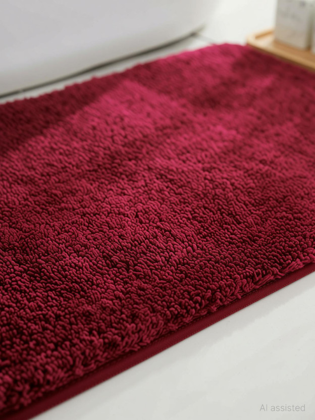 Flooring Flooring India Microfiber Floor Protecting Mat(Maroon, Medium) - Flipkart Deal