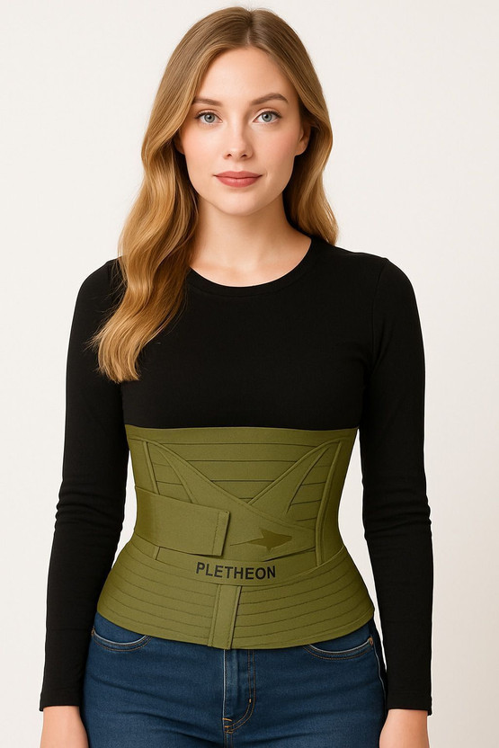 PLETHEON post pregnancy maternity support belt after c section & normal delivery(Green)