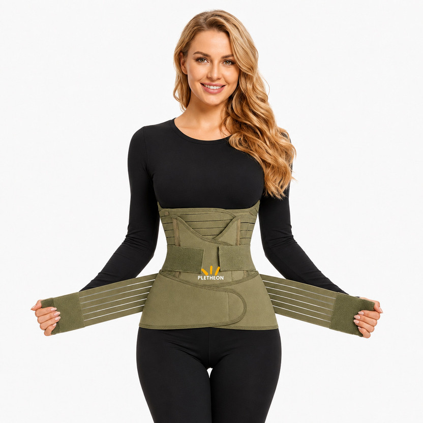 PLETHEON PLETHEON post pregnancy maternity support belt after c section & normal delivery(Green) - Flipkart Deal