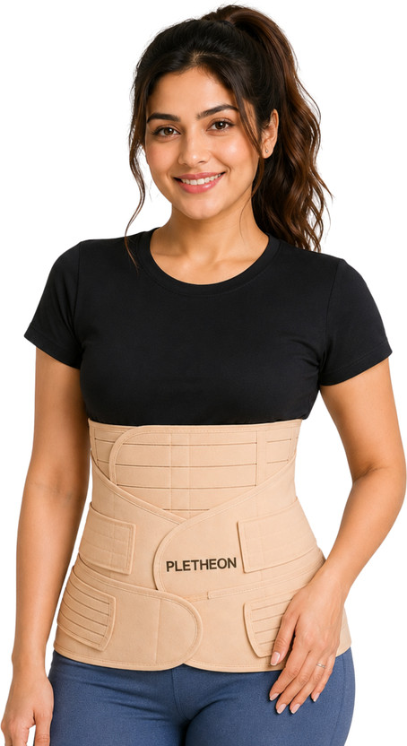 PLETHEON post pregnancy maternity support belt after c section & normal delivery(Beige)