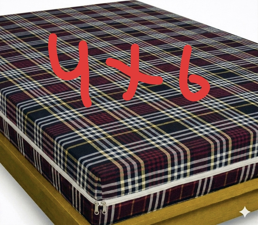 Ujli Ujli textile Single Size Zippered Cotton Breathable Mattress Cover(183 cm x 122 cm, Multicolor) - Flipkart Deal