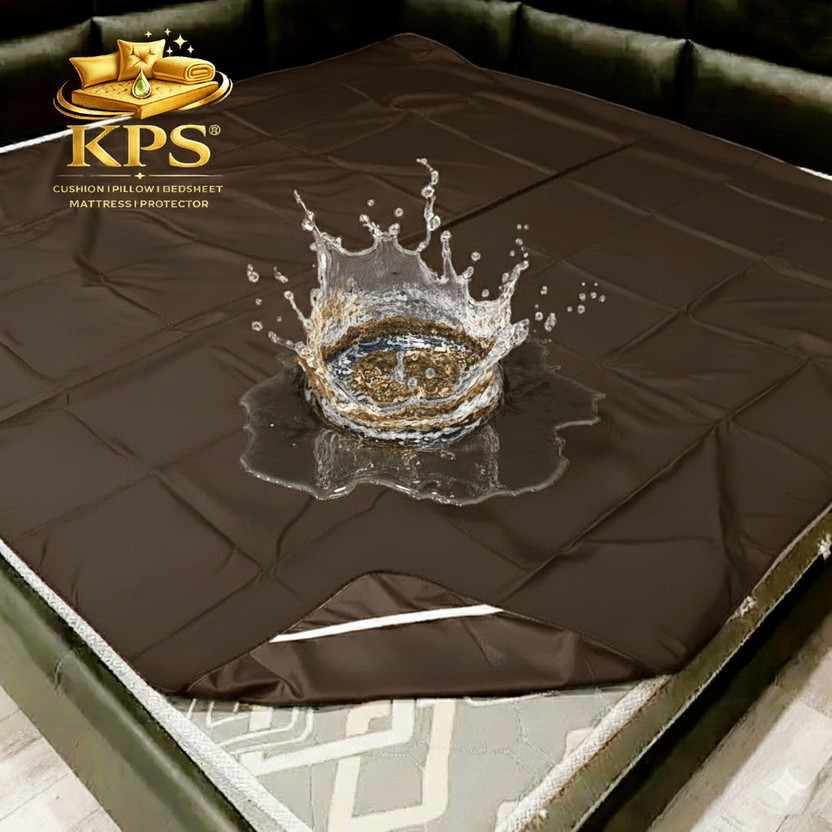 KPS KPS Cotton King Fitted (Elastic) 1 TC Solid 1 Summer Bedsheet(Brown) - Flipkart Deal