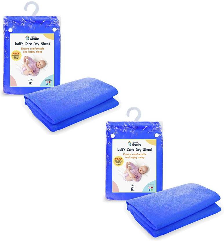 Home Genie Bed Ultra Absorbent Super Soft Baby Dry & Sheets (Pack of 2