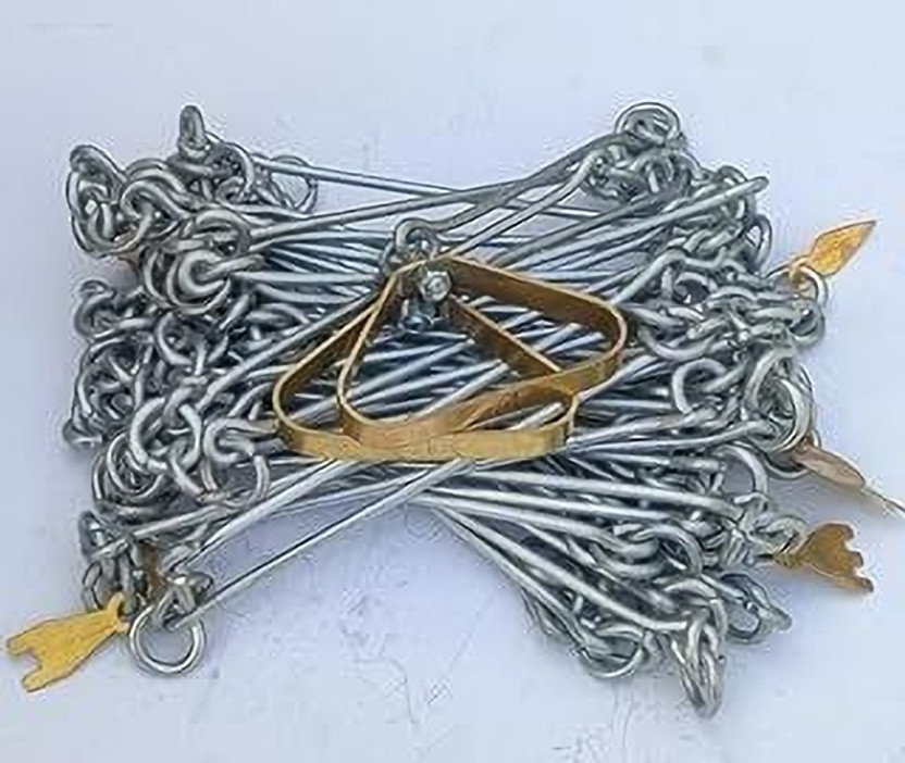 HALBERG 20 Meter Survey Metric Chain – Heavy Duty Steel Measuring Chain Height Gauge