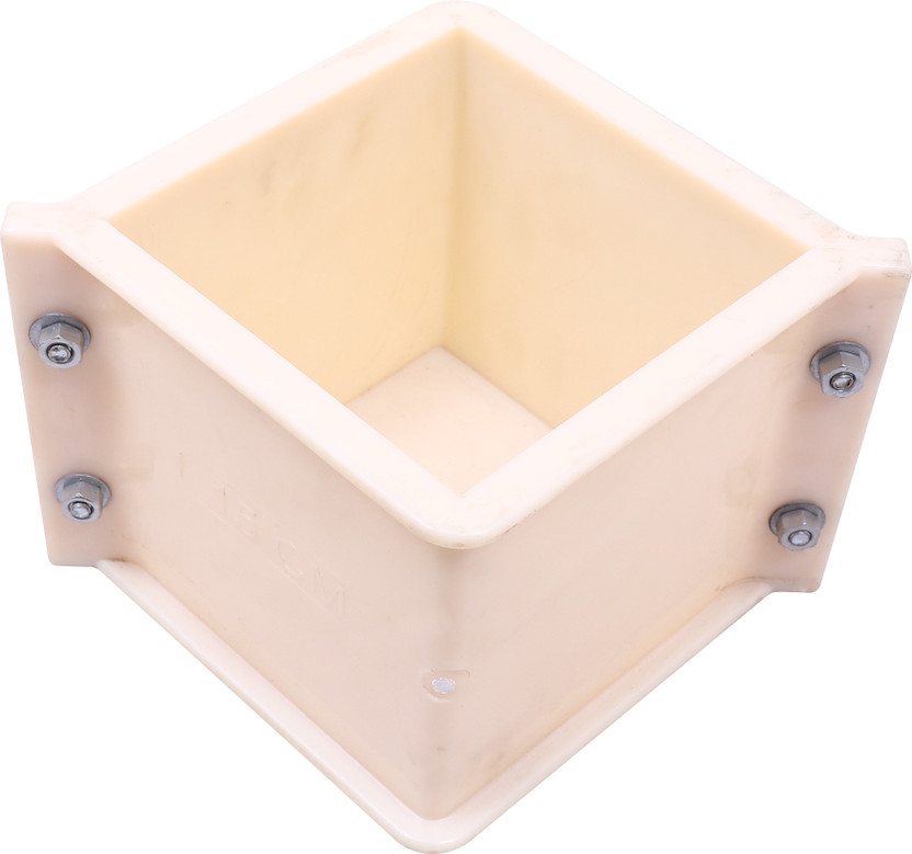 EFFICACY Pvc Concentrate Cube Mold For Construction Side Testing Mold 15 Cm Height Gauge