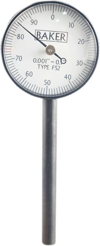 Baker Back Plunger Type Dial Gauge (Model 38) (F52_0.1") Radius Gauge