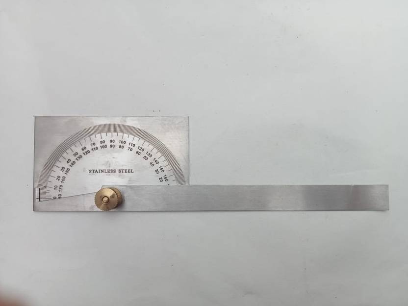 TTM Degree Protractors (Rectangle head) Dial Indicator Price in India