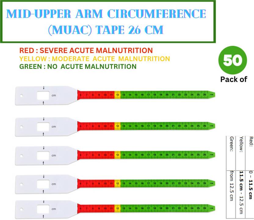 3S MidUpper Arm Circumference (MUAC) Measure Children up to 6 years