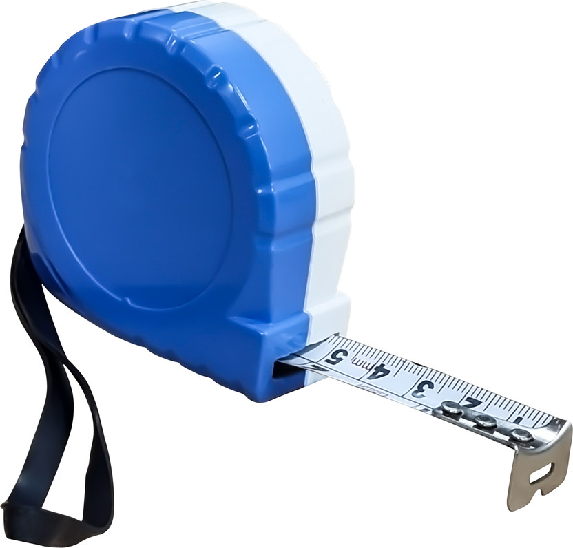 KUBER INDUSTRIES Professional Surveying Measuring Tape Strip|5 Meter|Blue Measurement Tape(5 m)