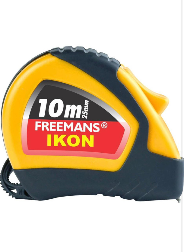 FREEMANS IKON TAPE 10 M X 25mm Measurement Tape(10 m)