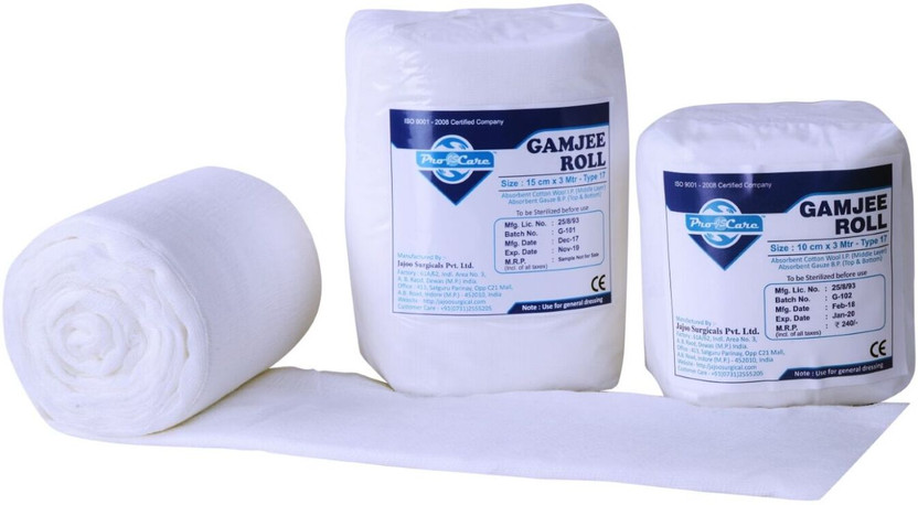 Pro Pro JS Care surgicals - Gauze swabs Gauze Medical Dressing(Pack of 1) - Flipkart Deal