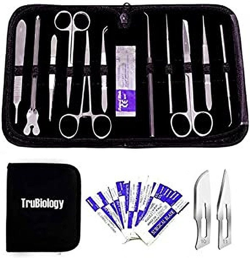 Forgesy Advanced Lab Dissection Kit for Biology Anatomy Medical Students -22 Piece Medical Equipment Combo