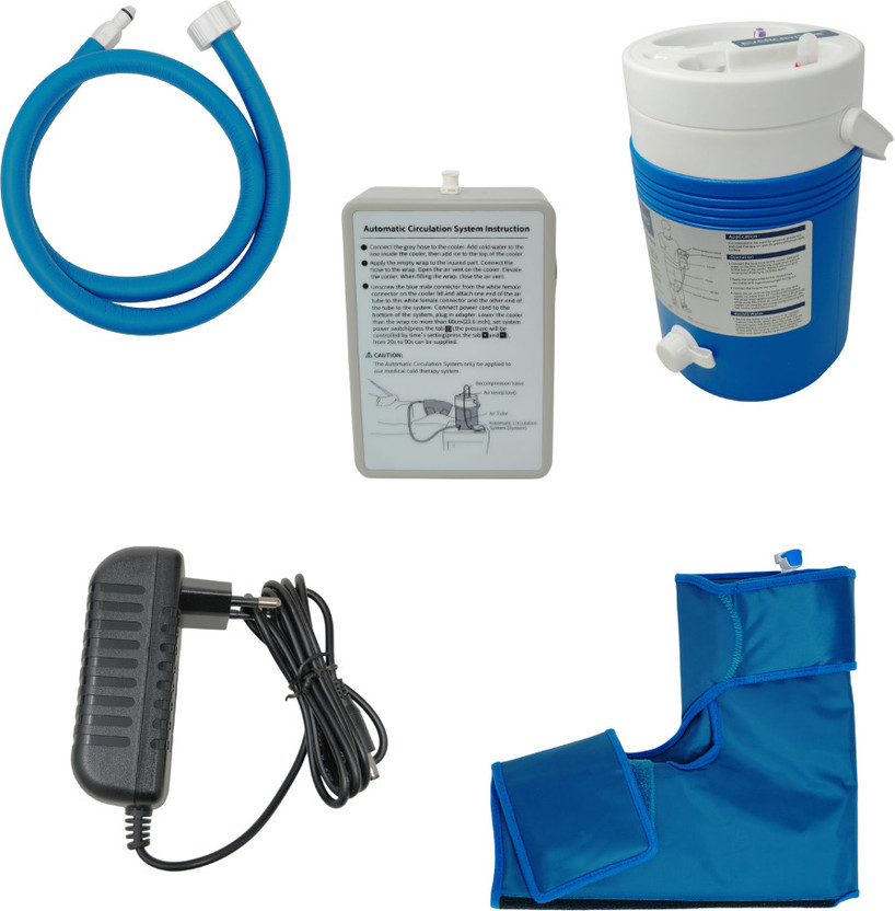 Meditronix Meditronix Cryo Cold Therapy Device for Post Surgery Recovery with 1 Ankle Cuff Medical Reacher & Grabber(Length 30 cm) - Flipkart Deal