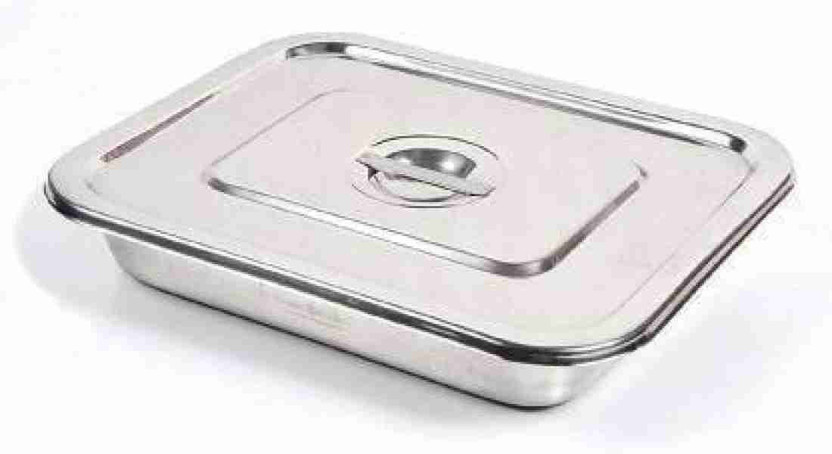 FLOWMEX Instrument Tray (12x10inch) Pack of 5 deal for Hospitals Disposable Medical Tray