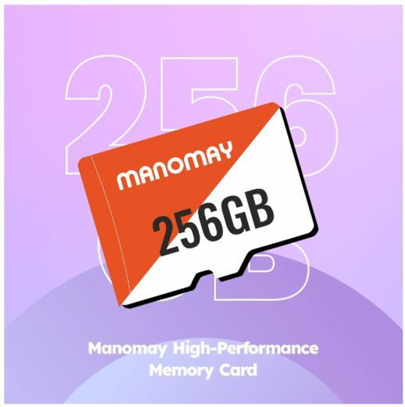 Manomay M1102-C - SD UHS-3 256 GB MicroSD Card Class 10 73.8 MB/s  Memory Card Compatible with Camera, Computer, Gaming Console, Mobile