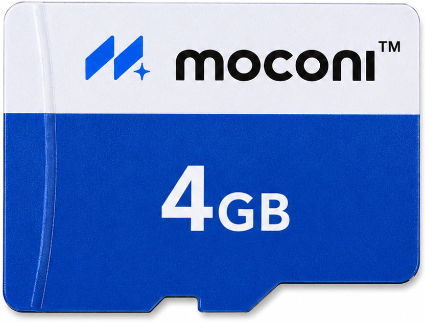 MOCONI 4GB Memory Card MC1001 4 GB MicroSD Card Class 10 20 MB/s  Memory Card Compatible with Camera, Computer, Mobile, Tablet