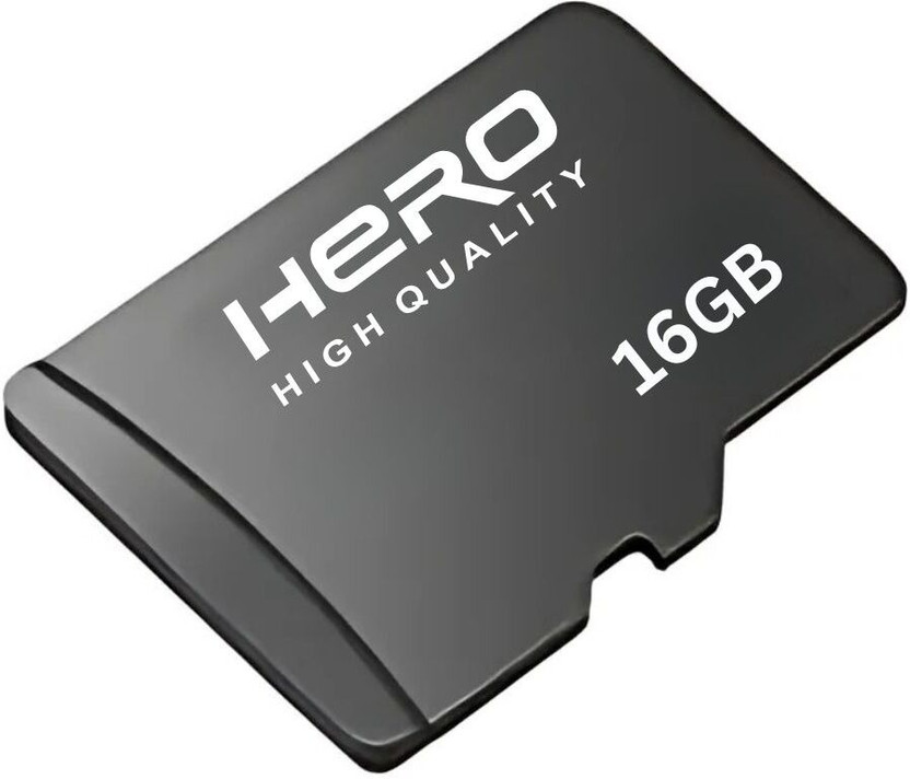 herohighquality QP-9D73AC PRO 16 GB MicroSD Card Class 10 20 MB/s  Memory Card Compatible with Mobile, Tablet, Computer